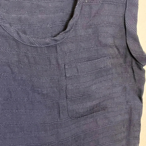 Banana Republic Navy Blue Blouse - Picture 5 of 6